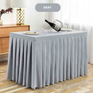 Customized Hotel Restaurant Tablecloth Rectangular square Table Cloths Table Skirt for Wedding Banquet